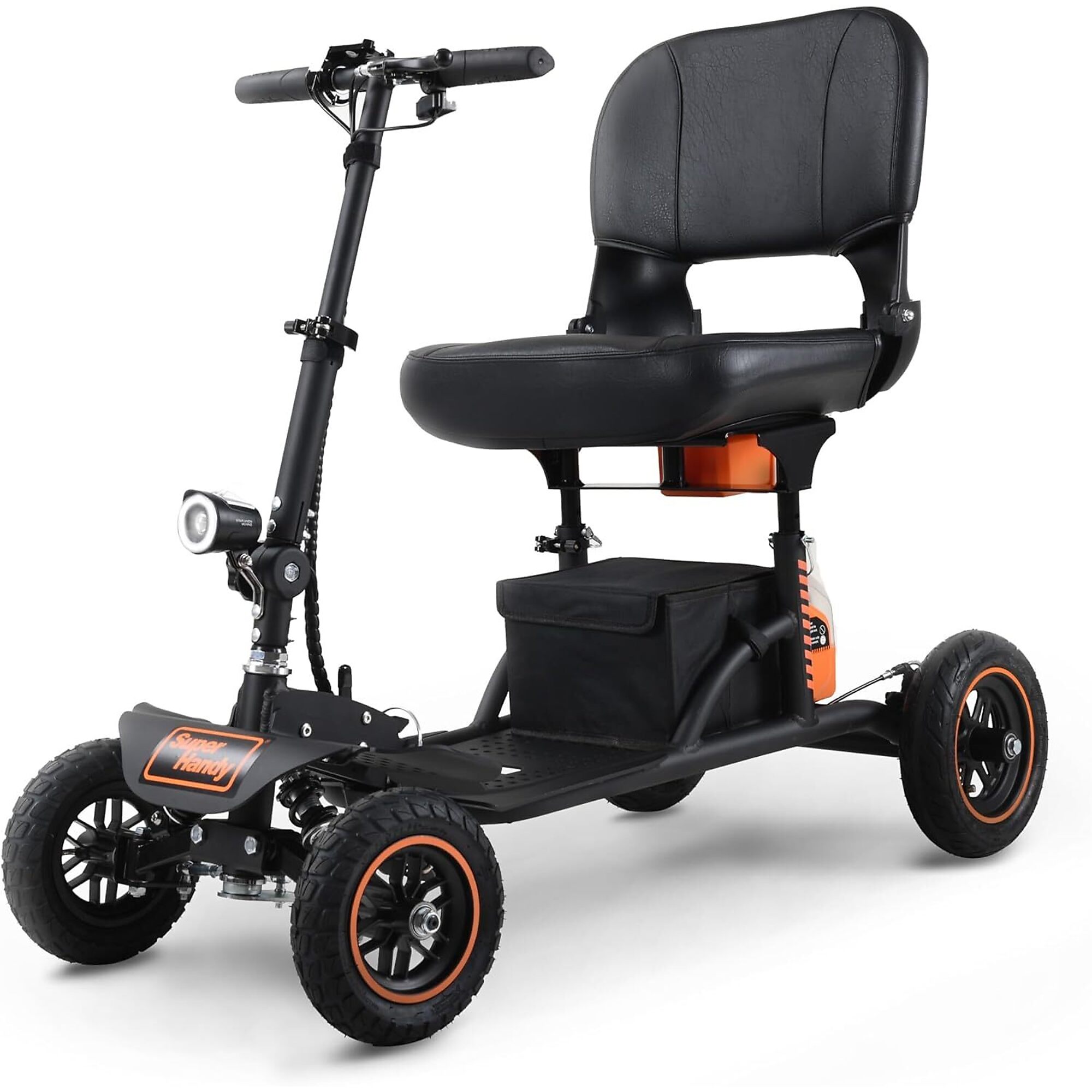 SuperHandy, All-Terrain Mobility Scooter, Max. Speed 6 MPH, Weight Capacity 350 lb, Model# TRI-GUT161